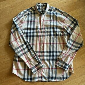 Burberry Check Cotton Shirt
